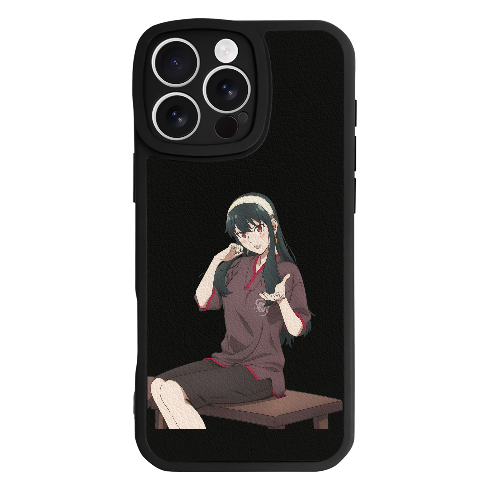（画像用） SPY×FAMILY间谍家家酒 【iPhone 16シリーズ対応】シリコンスマホケース（レザー調） 材質：シリコン